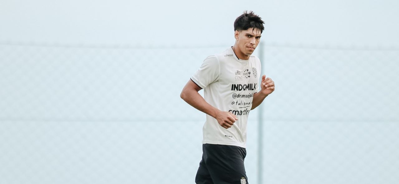 Elias Dolah tak terlihat di sesi latihan perdana Bali United, Selasa (2/7/2024 di Bali United Training Center, Gianyar.