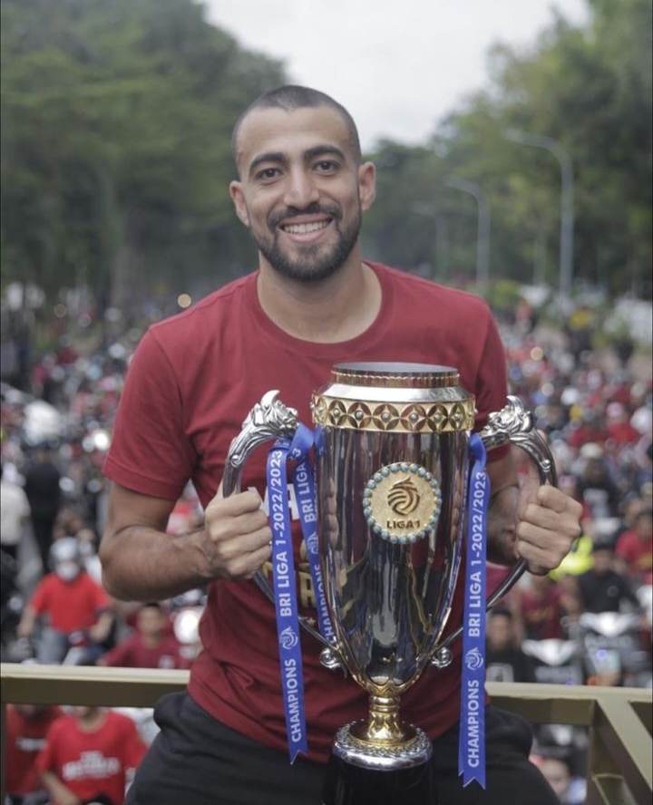 Everton Nascimento, calon striker baru Bali United saat masih berseragam PSM Makassar
