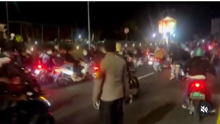 Polsek Denpasar Selatan membubarkan kerumunan 500 orang PSHT