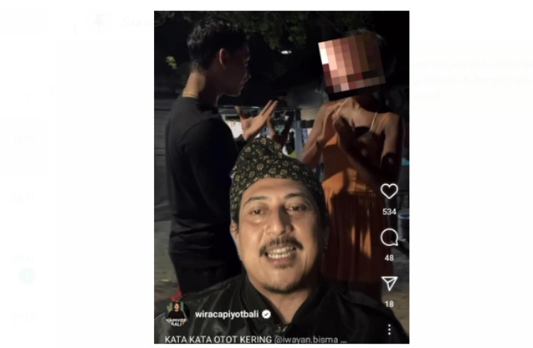 Wira Kapiyot beri pesan menohok kepada Otot Kering terkait konten viralnya