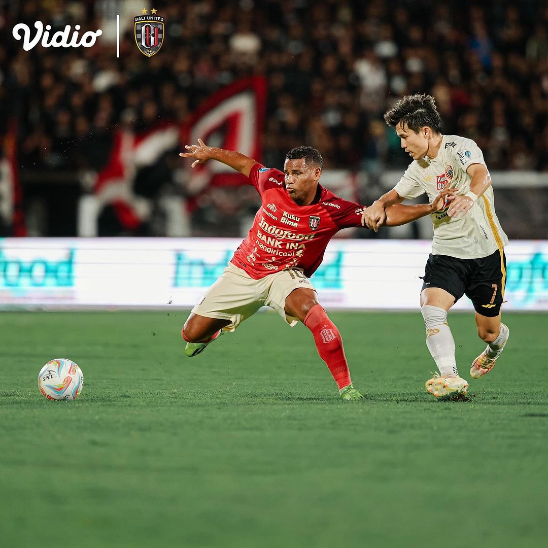 Eber Bessa yang merupakan mantan pemain Bali United sempat dirumorkan ke Persik Kediri.