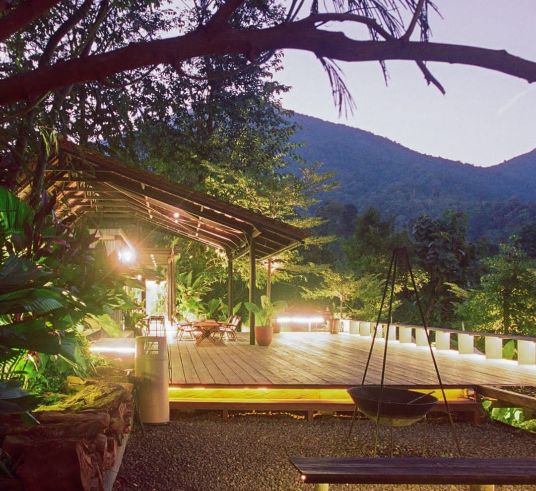 BATUKARU: Bara Mountain Cabin menawarkan sensasi glamping mewah di tengah hutan hujan Batukaru yang tak kalah dengan pemandangan Black Lava Kintamani Bali.