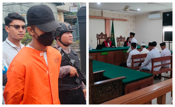 Para pelaku kasus tewasnya Adhi Putra Krismawan divonis dengan pasal berbeda. AMF (17) divonis kasus pembunuhan berencana, sedangkan 6 lainnya pasal pengeroyokan