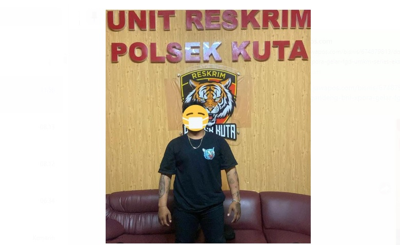 Pemuda yang diduga melakukan penganiayaan terhadap pecalang di Kuta diamankan polisi