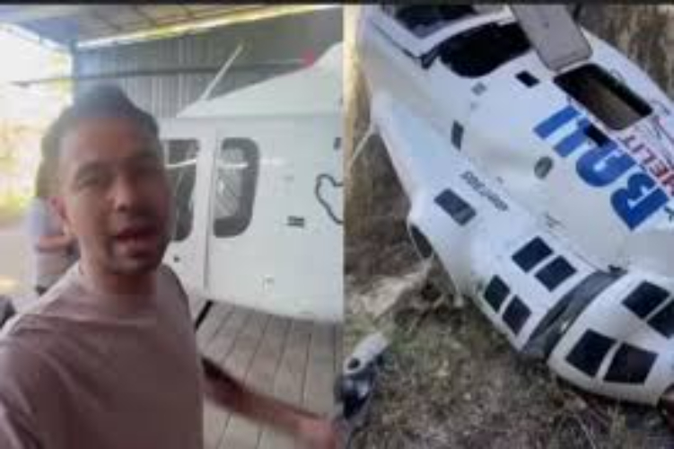 Dimas Ahmad mengaku tidak mengetahui soal kabar helikopter milik Raffi Ahmad yang jatuh di Bali