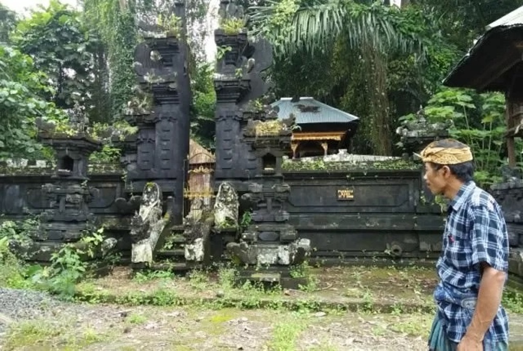 Pura Dalem Pingit di Desa Umbalan, Yangapi, Kabupaten Bangli, Bali.