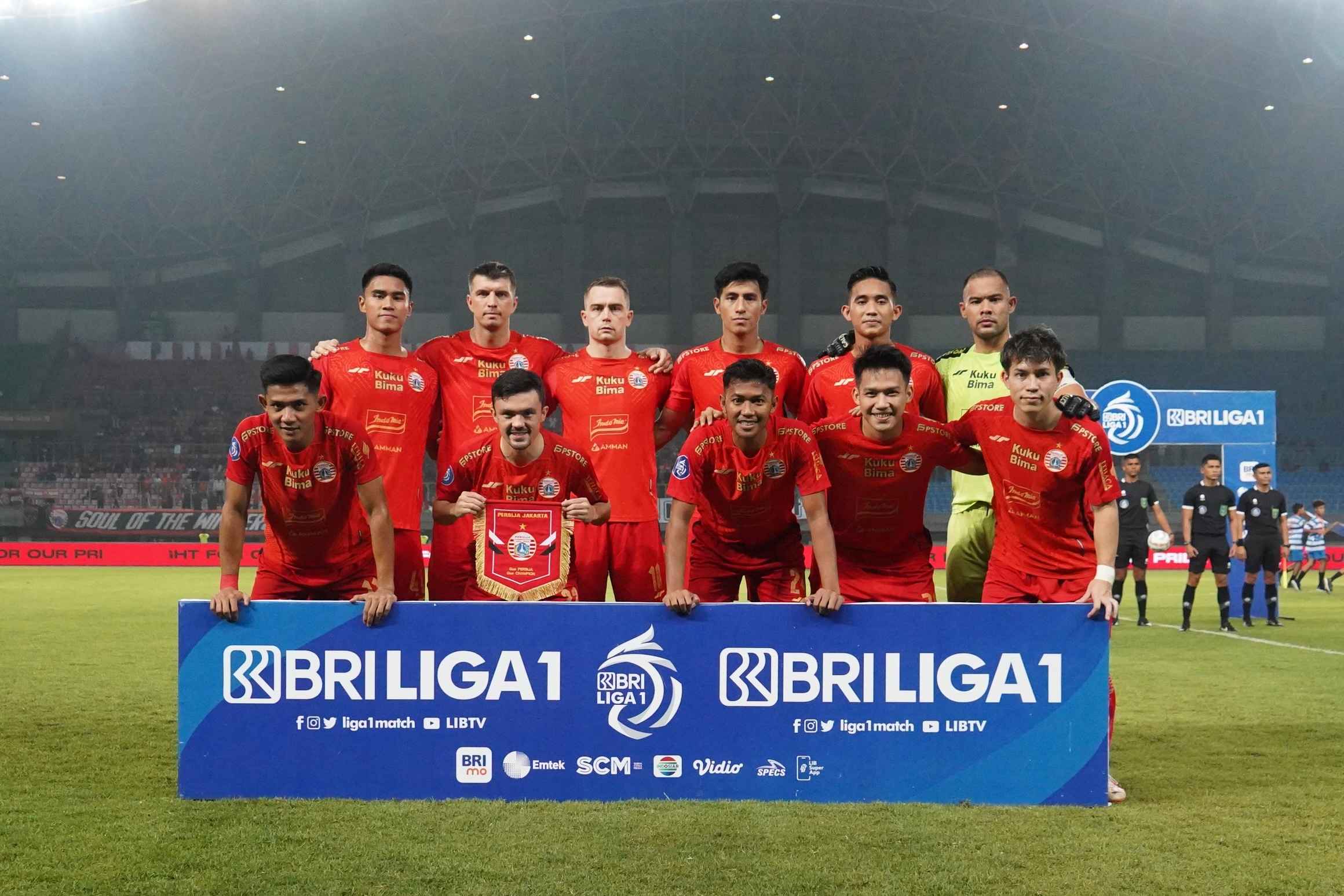 Skuad Persija Jakarta di musim 2023/2024.
