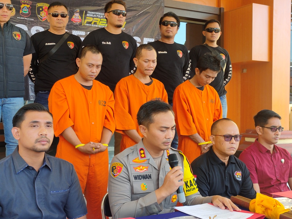 NARKOBA: Salah satu pelaku curanmor berasal dari Lampung. Dia baru tiga bulan di Bali, tetapi sudah embat 10 motor untuk beli narkoba.
