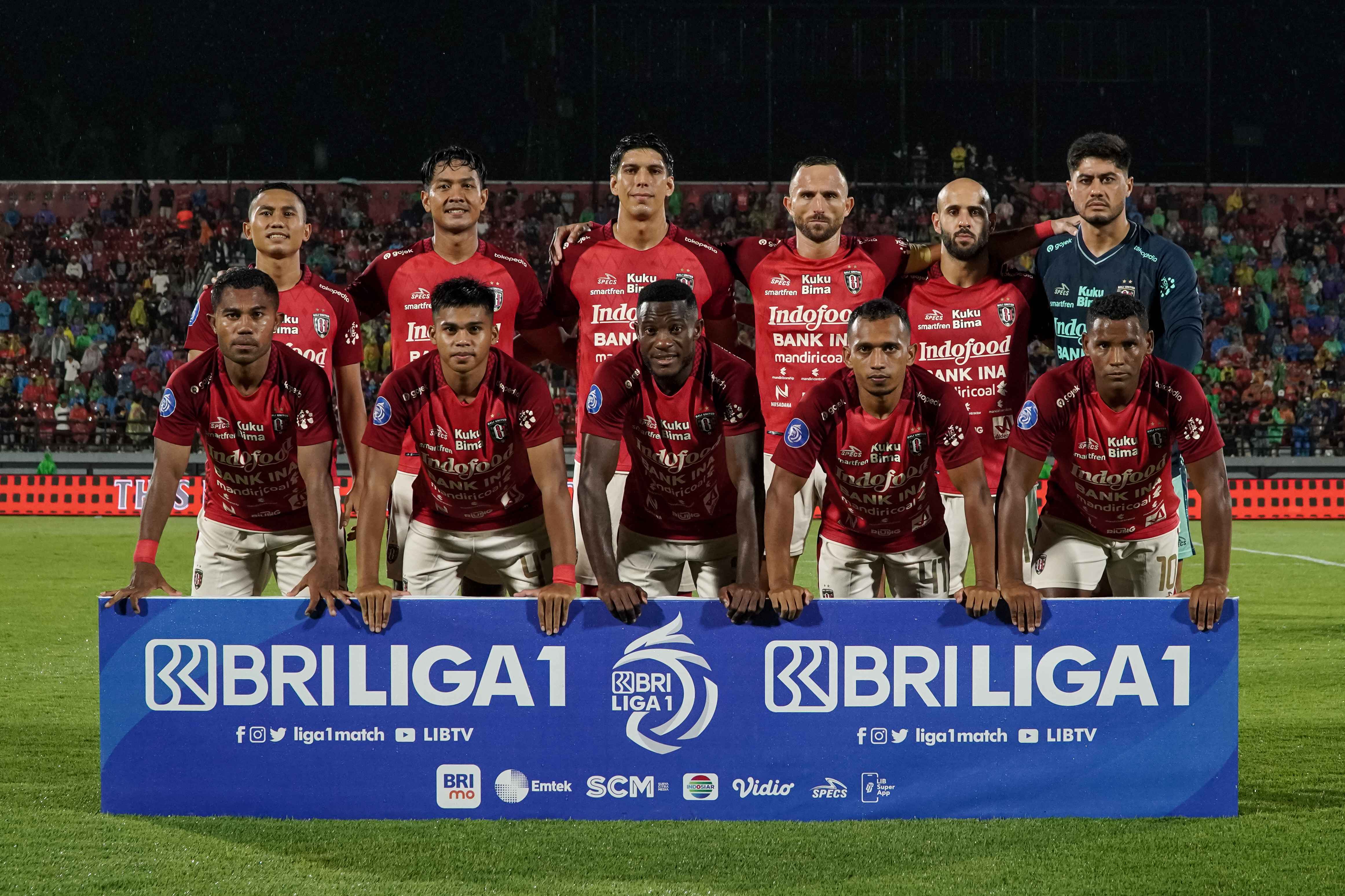 Skuad Bali United untuk musim 2023/2024.