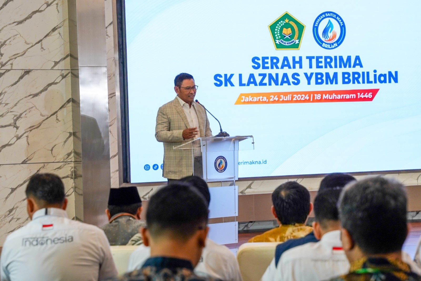 YBM BRILiaN telah memperoleh kembali izin operasional sebagai Lembaga Amil Zakat (LAZ) Skala Nasional.