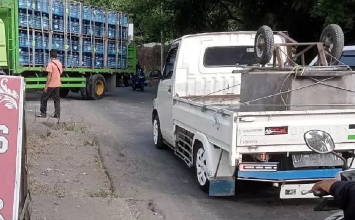 Jalan Mambal-Pelaga, Badung yang bertatus jalan provinsi akan diperbaiki Pemkab Badung
