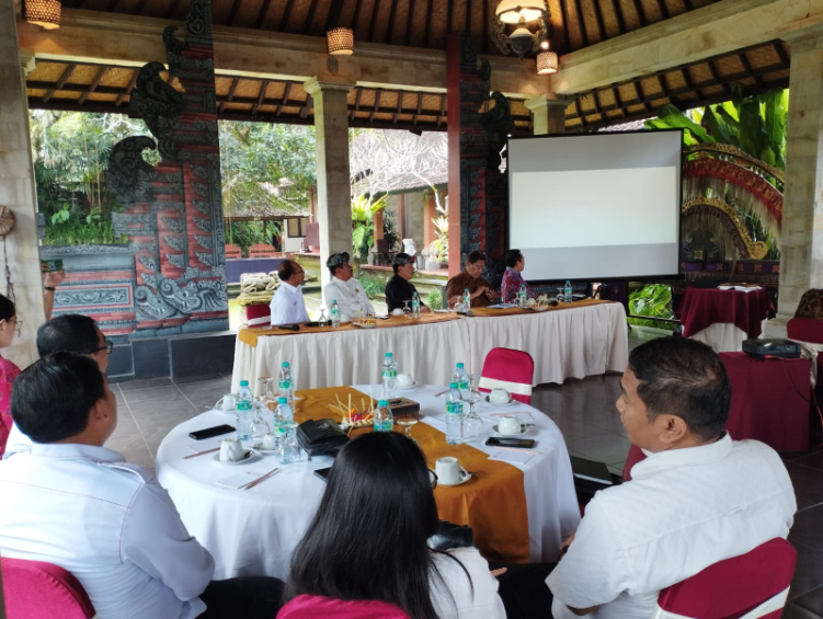 Arsip Nasional Republik Indonesia bersama Dinas Perpustakaan dan Kearsipan Gianyar menggelar sosialisasi Program Registrasi Arsip sebagai Memori Kolektif Bangsa (MKB) di Puri Ubud