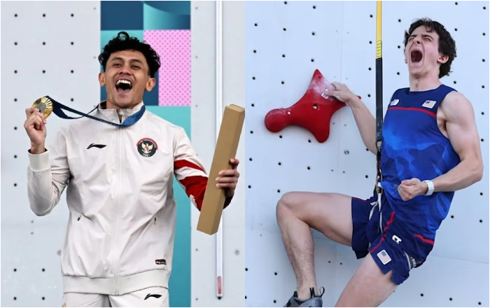 Veddriq Leonardo meraih medali emas Olimpiade Paris 2024. Raihan emasnya diwarnai kesialan atlet Amerika Serikat, Sam Watson, pemecah rekor yang hanya meraih medali perunggu.