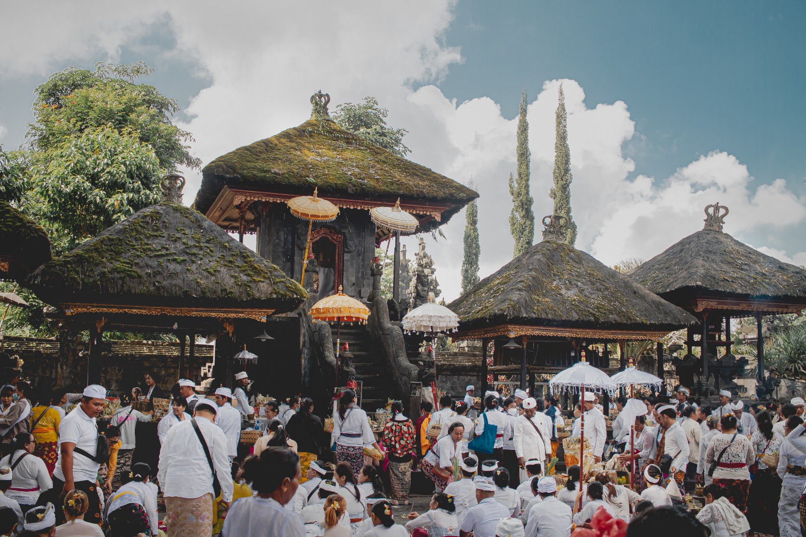 Areal Jeroan Pura Dalem Puri Desa Besakih, Kecamatan Rendang, Kabupaten Karangasem