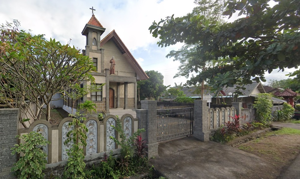 Gereja Katolik Santo Padre Pio Gilimanuk dulunya ada di Gelung Kori berkat jasa Ida Bagus Ardana