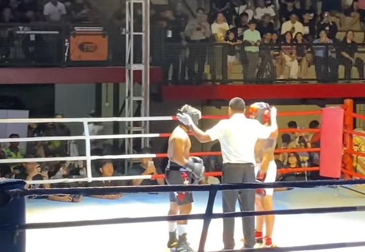 Pertarungan Mang Danil dan Jro Jepang di Chaos Fight Night 2