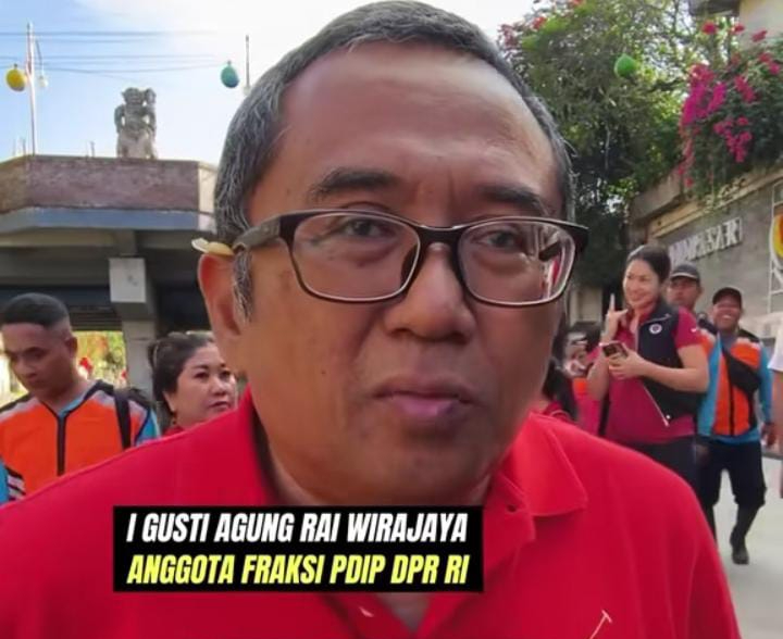 I Gusti Agung Rai Wirawijaya anggota fraksi PDIP DPR RI ikut berkomentar terkait desain Istana Garuda