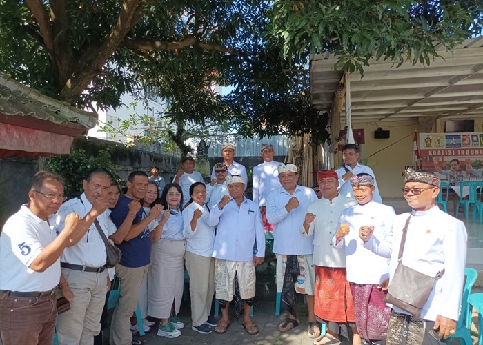 SOLID : Partai Gerindra Klungkung siap all out menangkan Paket JAYA di Pilkada Klungkung 2024.