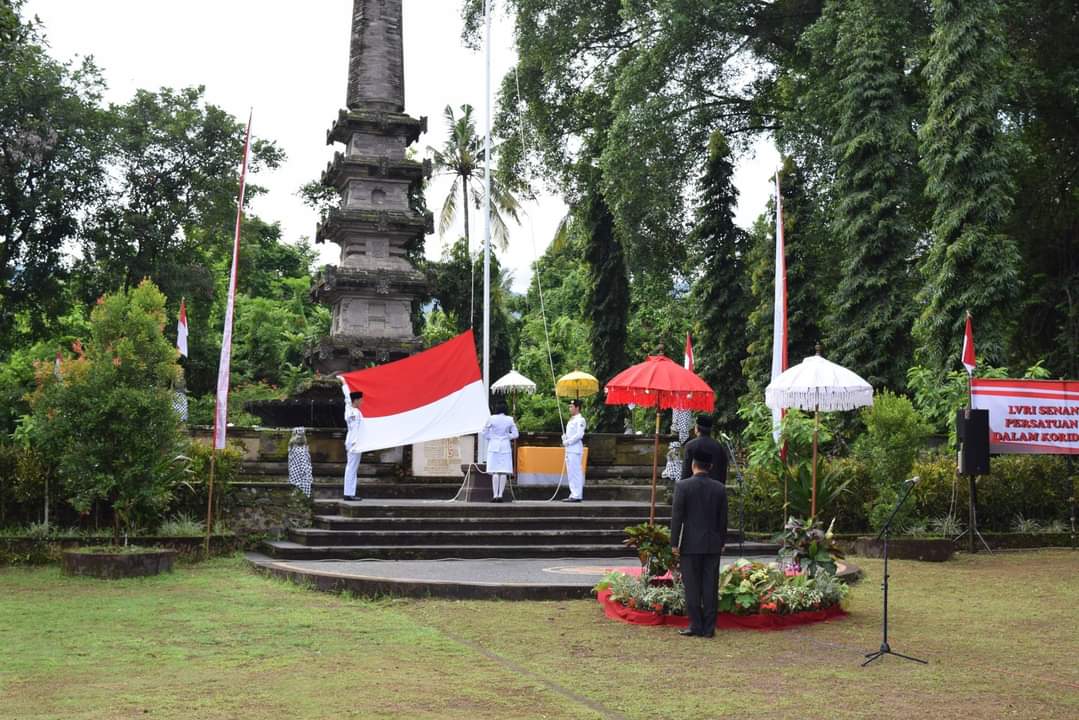 Monumen Bhuana Kerta di Desa Panji Kecamatan Sukasada, Buleleng menjadi ikon desa panji sebagai benteng pertahanan pejuang melawan Belanda