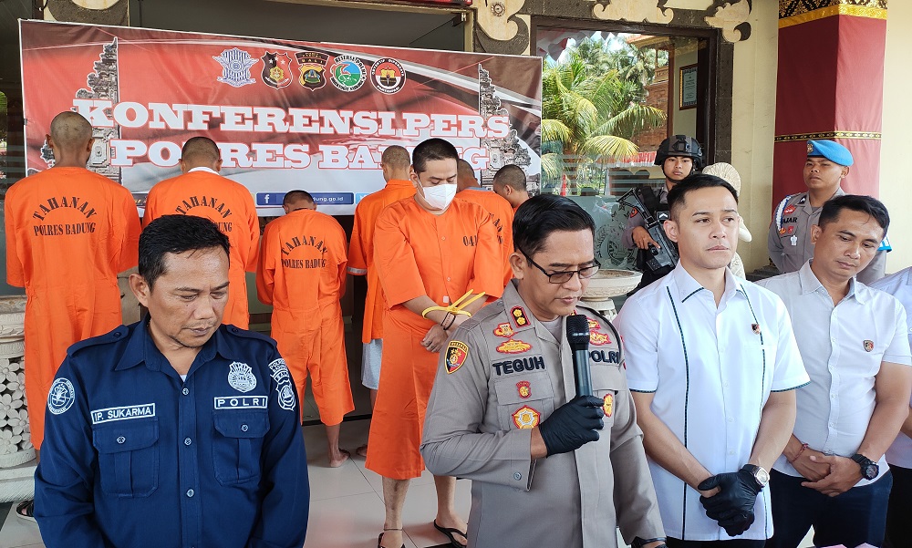 Muhammad Ali Hanafiah pelaku pembacokan terhadap bule Prancis di Canggu, Bali