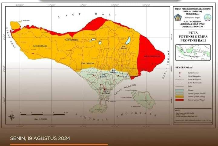 BBMKG Denpasar mengklarifikasi terkait pernyataan BMKG soal gempa Megathrust Tingga Menunggu Waktu