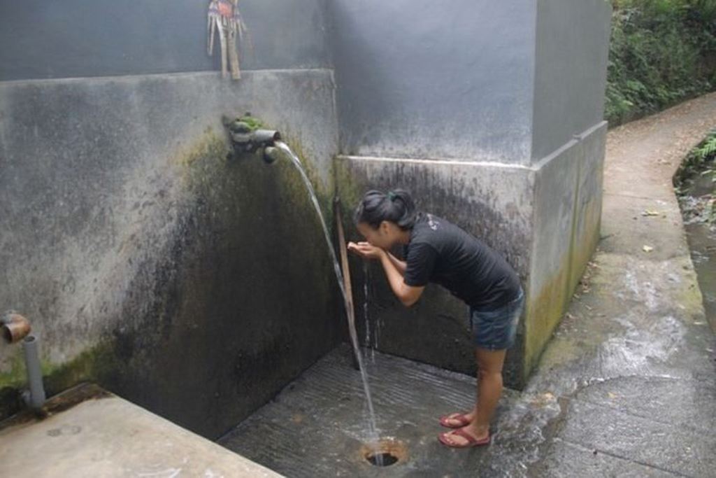 Pancoran Yeh Bengu di Banjar Sayan Delodan, Mengwi, Kabupaten Badung, Bali