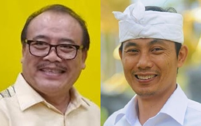 Nyoman Sugawa Korry dan Gede Suardana diusung jadi cabup-cawabup dari koalisi Golkar dan Gerindra.
