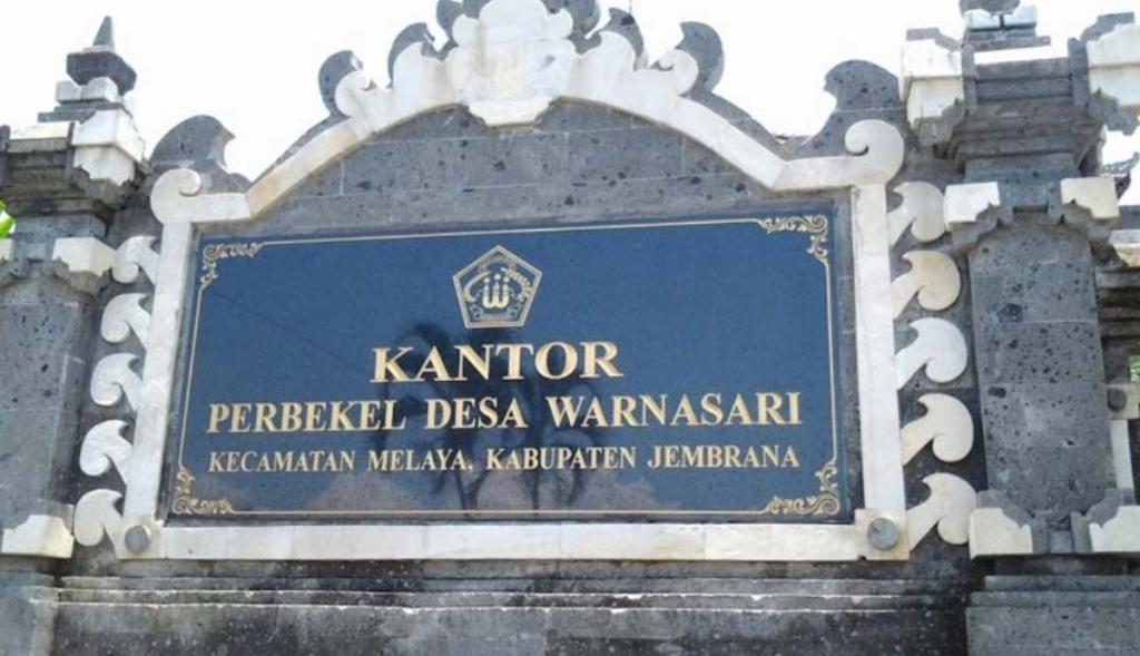 Desa Warnasari, Kecamatan Melaya, Kabupaten Jembrana, Bali.