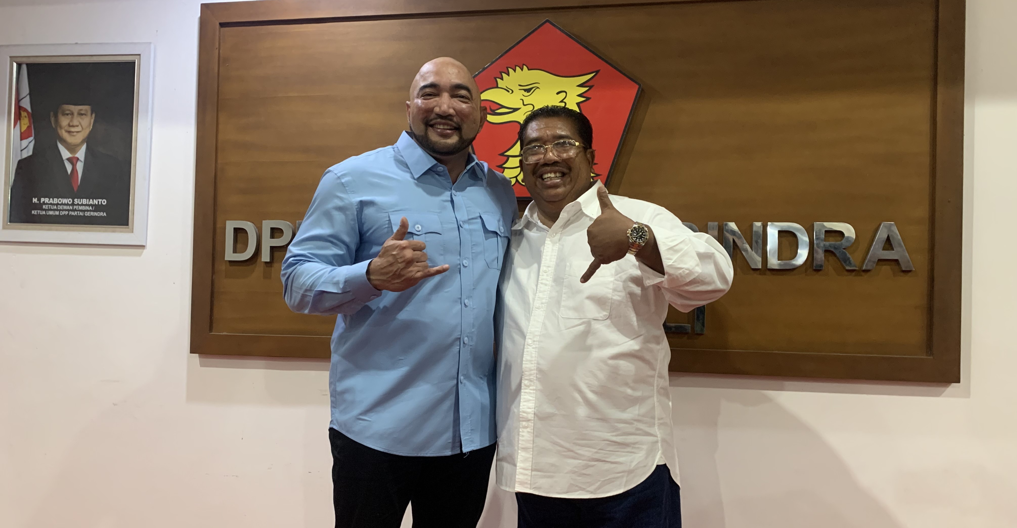 Pasangan bakal calon gubernur dan wakil gubernur Bali yang diusung Koalisi Indonesia Maju (KIM), I Made Muliawan Arya alias De Gadjah dan Putu Agus Suradnyana (PAS).