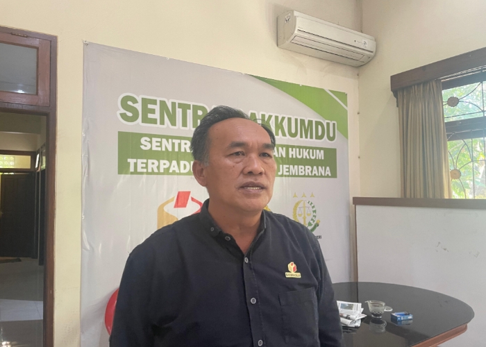 Ketua Bawaslu Jembrana, Made Widiastra.