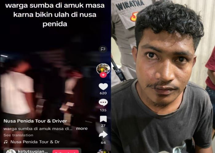 Viral keributan di Nusa Penida