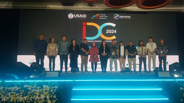 Asosiasi Media Siber Indonesia (AMSI) menyelenggarakan Indonesia Digital Conference (IDC) 2024