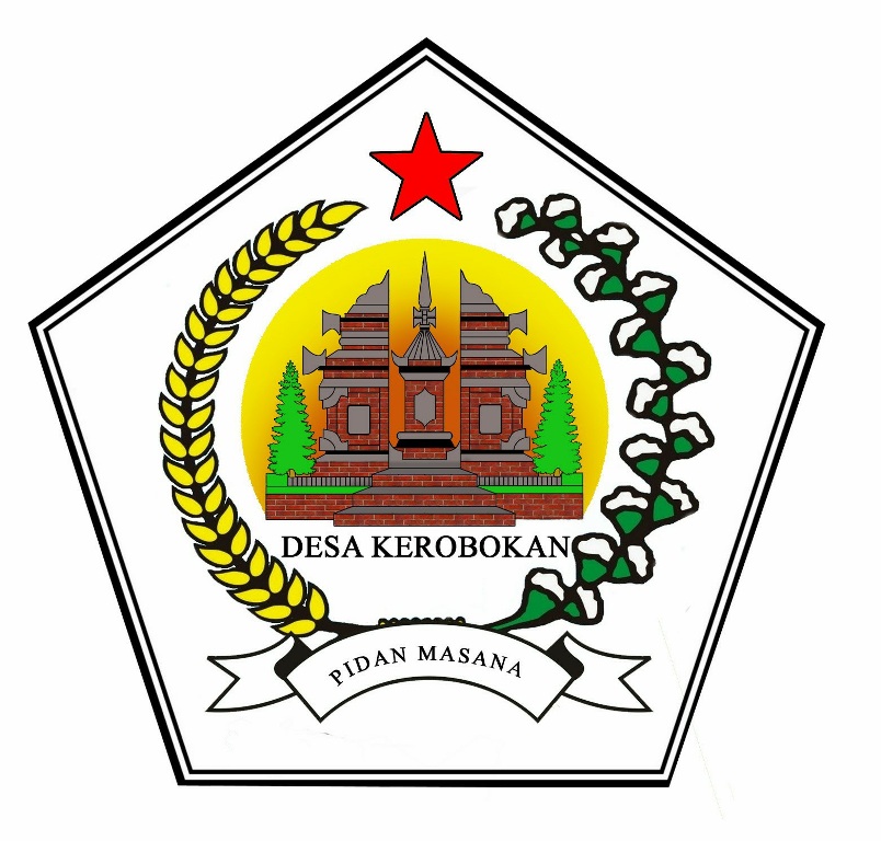 Logo Desa Kerobokan, Kecamatan Sawan, Buleleng, Bali.