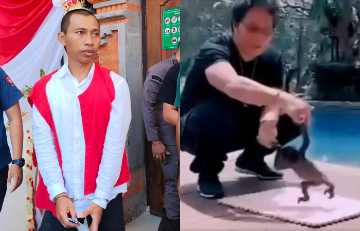 I Nyoman Sukena, warga Bongkasa Pertiwi terancam lima tahun penjara.