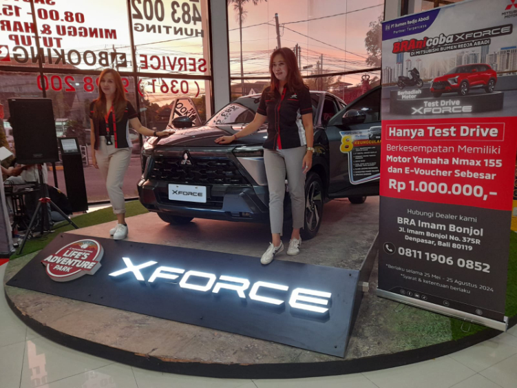 Program &ldquo;BRAnicobaXFORCE&rdquo; di Mitsubishi Bumen Redja Abadi Bali
