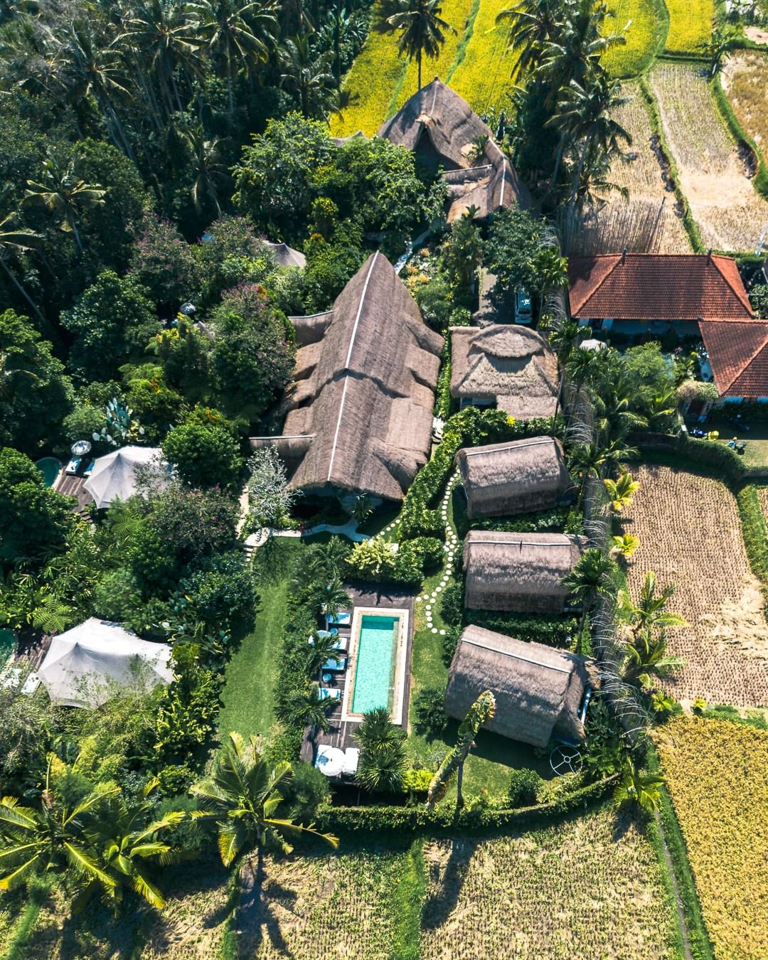 HOTEL BINTANG: Sandat Glamping Tents menawarkan pengalaman menginap dengan fasilitas hotel bintang 5 di Ubud. Namun hati-hati bagi yang punya ukuran tubuh tinggi.