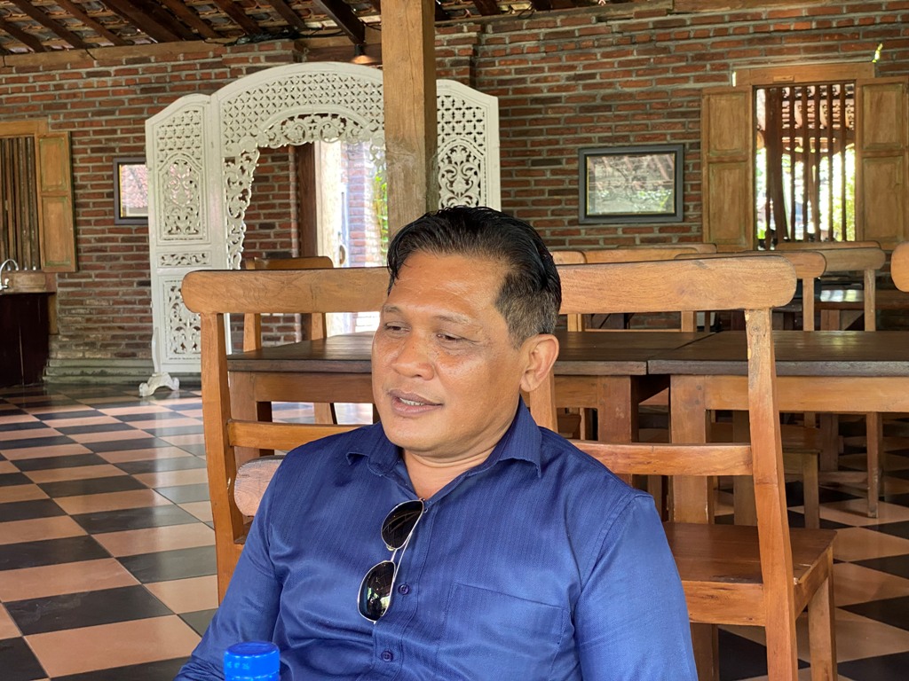 JANJI: Kuasa Hukum Desa Adat Pererenan, I Wayan Koplogantara menyebut DPRD Badung tak tepati janji soal kasus tanah Pantai Lima Pererenan.