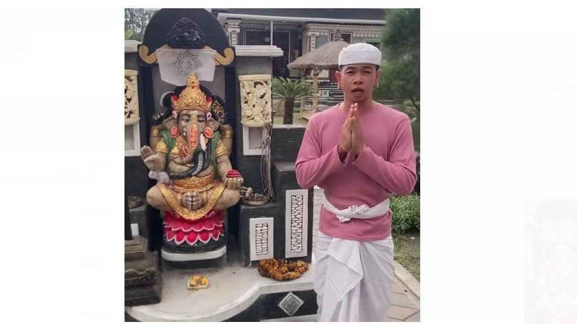 Kreator Bali Rama Adiwiguna memohon maaf atas konten yang dinilai lecehkan agama