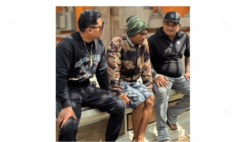 Anggota DPRD Badung Bimanata berkunjung ke kediaman Nyoman Sukena