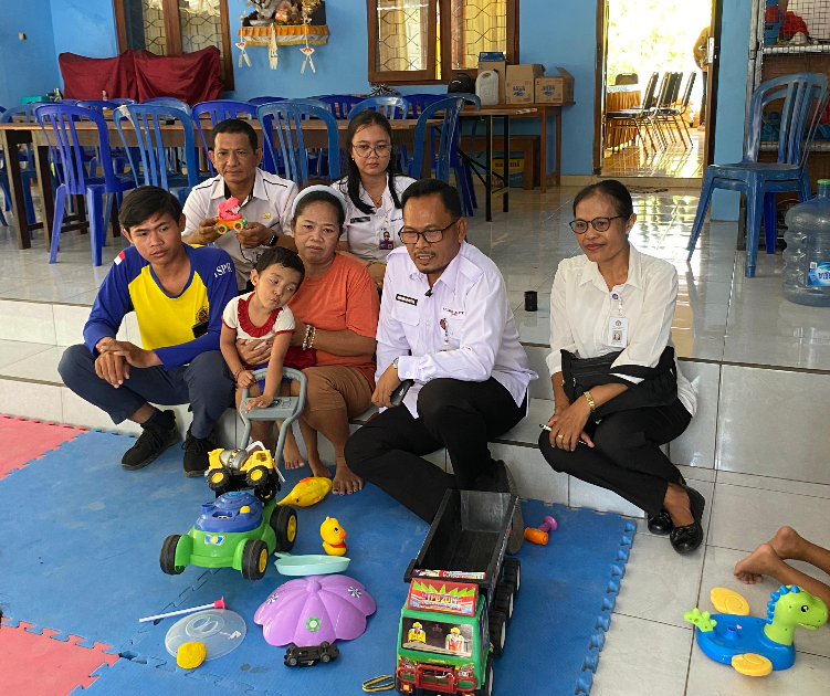 Tim Dinsos P3A Provinsi Bali turun ke lapangan mengecek kondisi LKSA Ganesha Sevanam