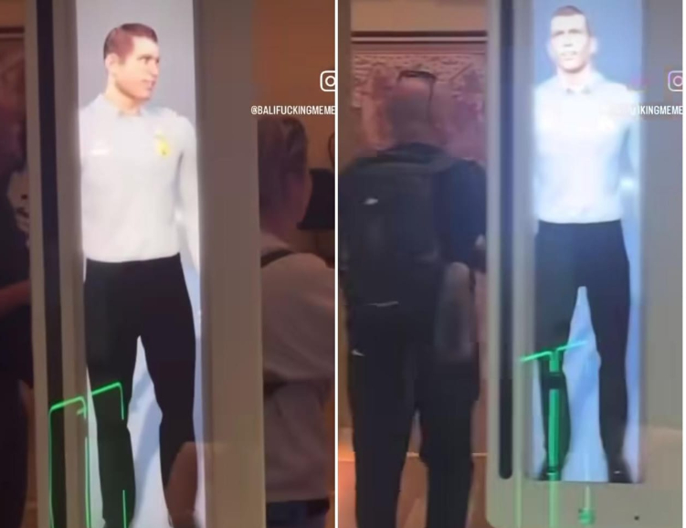 Beredar video protes wisatawan yang memperlihatkan gambar petugas imigrasi gunakan pria berkulit putih