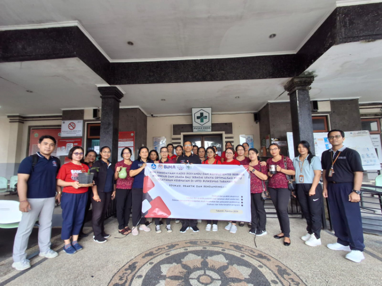 PKM Pemberdayaan Kader Posyandu dan Komplementer Berbasis Akupresur dan Usada Bali di UPTD Puskesmas Tabanan III