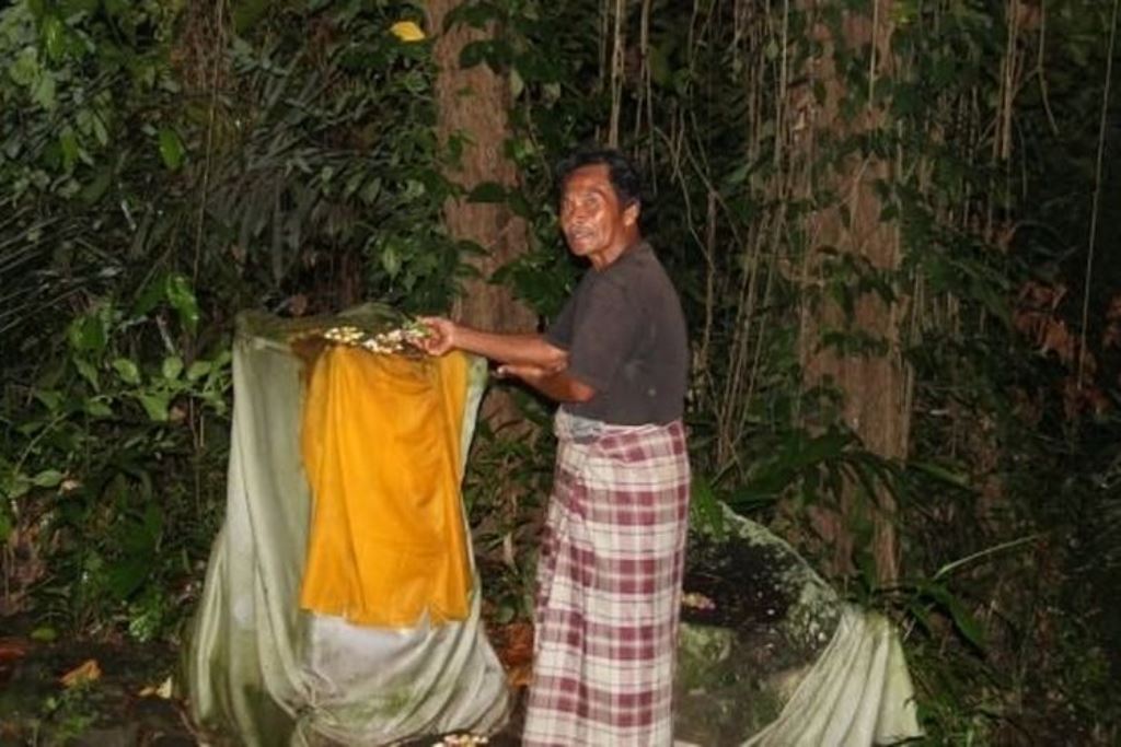Pura Penyaungan di Desa Adat Bungaya, Kecamatan Bebandem, Kabupaten Karangasem