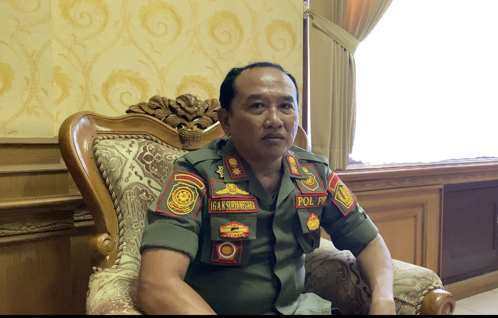 Kasatpol PP Badung I Gusti Agung Ketut Suryanegara