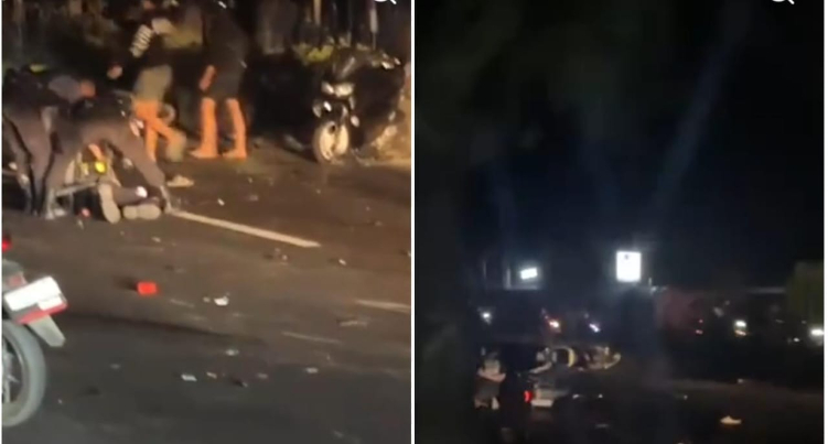Beredar detik-detik evakuasi kecelakaan tragis di Denpasar
