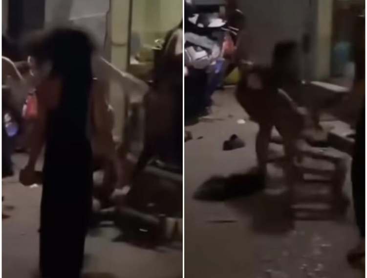Beredar video rekaman keributan antar transpuan di Pantai Batu Bolong