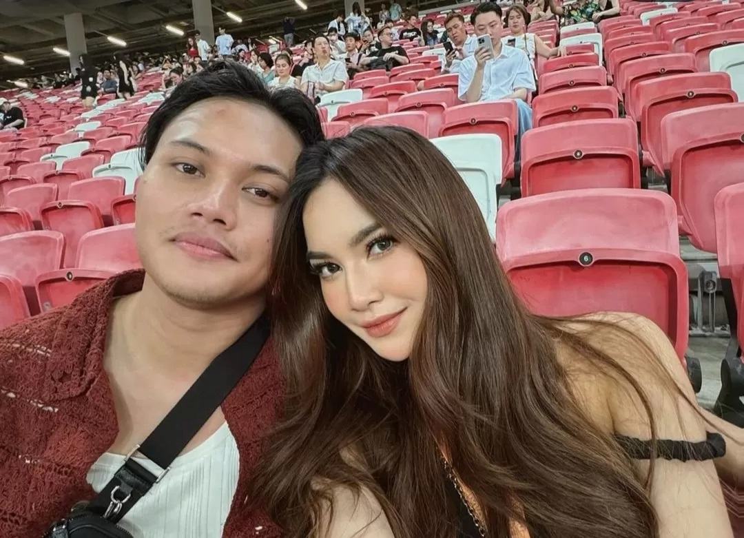 Rizky Febian menepis kabar miring terkait isu perselingkuhan Mahalini. (Instagram @mahaliniraharja)
