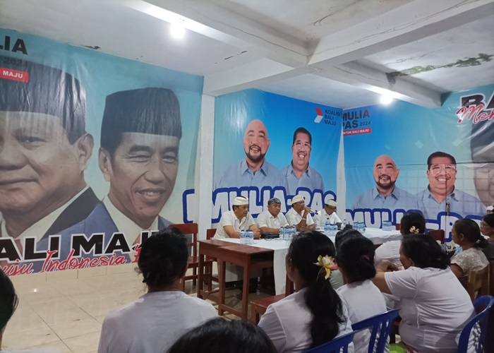 Peresmian Rumah Pemenangan MULIA-PAS di Klungkung.