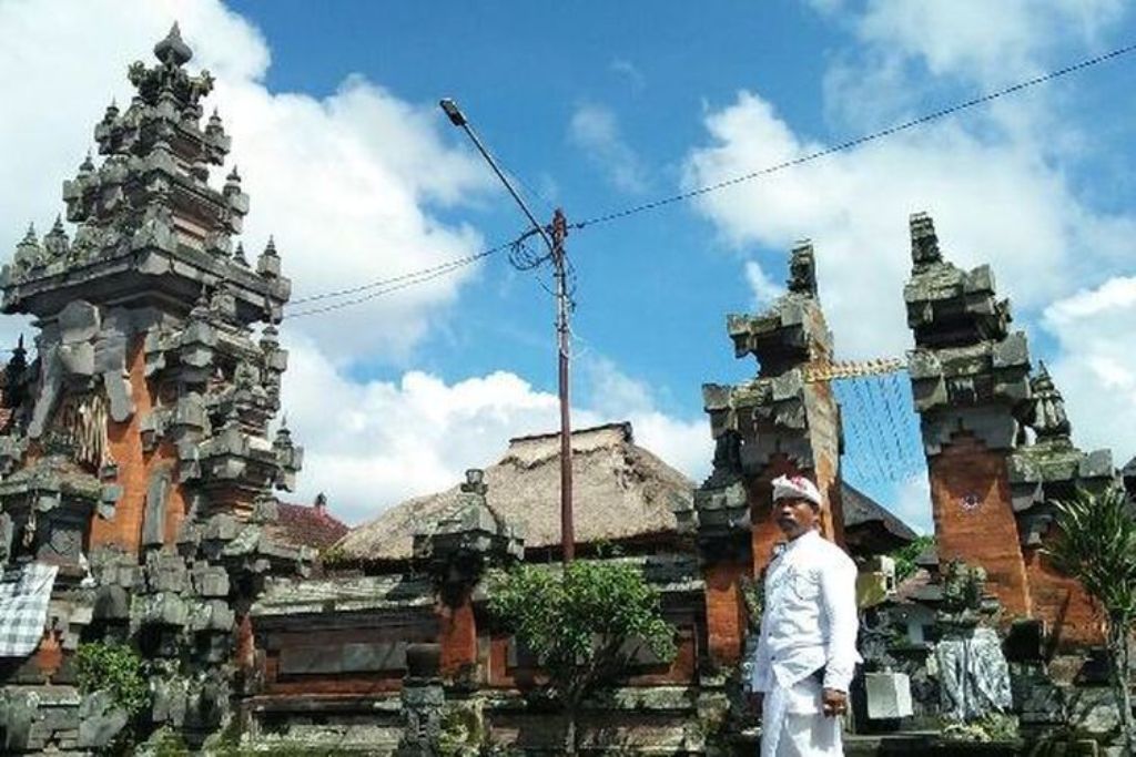 Pura Puseh Blega di Desa Blega, Blahbatuh, Gianyar, Bali.
