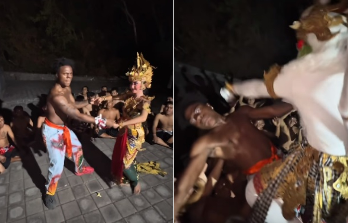 iShowSpeed sudah berada di Bali. Dia akan melakukan live streaming di Pulau Dewata, 20 September 2024, siang ini.